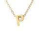 thumbnail image 1 of Delicado collar de oro para las mujeres lindo nombre de la letra gargantilla collares para niñas joyas, 1 of 3