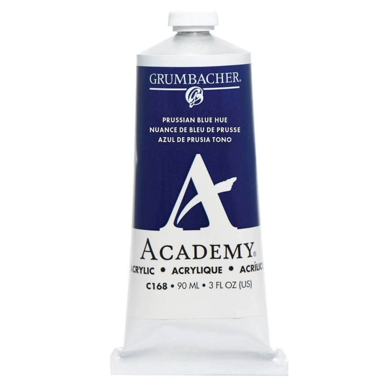 Grumbacher Academy Acrylic Paint - Ultramarine Blue, 200ml (6.8 Oz) Tube 4 thumbnail image