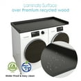 thumbnail image 6 of Kaboon Washer Dryer Countertop with Edge Rails, 27.5" x 54", Black, 6 of 6