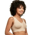 thumbnail image 2 of HanesBralette Comfort Flex Fit Women's Wireless Bra Seamless Wide Strap MHG196, 2 of 7