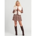 thumbnail image 6 of Jessica Simpson Women's Patchwork Faux Fur Vest, Sizes XS-XXL, 6 of 7