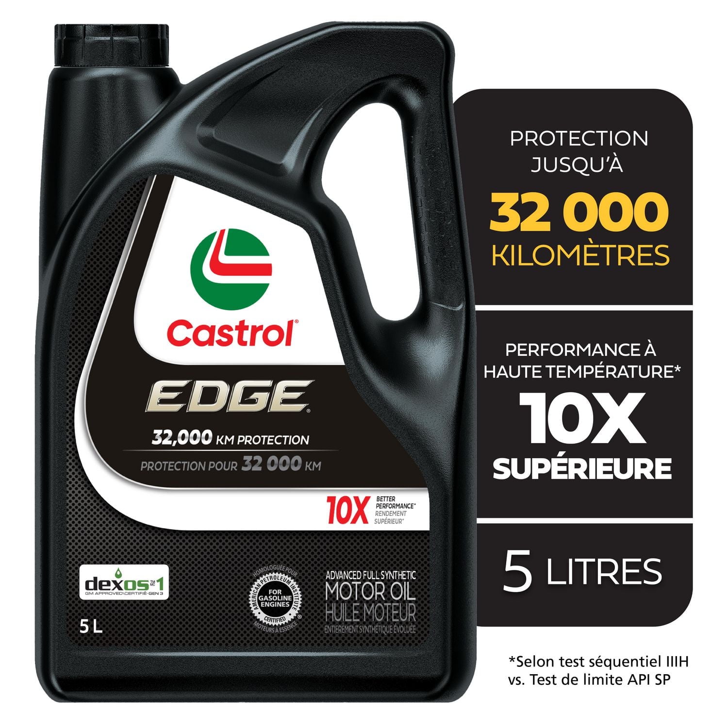 Castrol EDGE 0W20 Full Synthetic Case Pack 3X5L Jugs - Walmart.ca