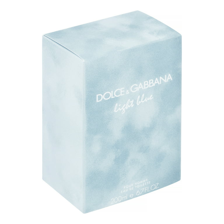 Dolce & Gabbana Light Blue Eau de Toilette 200ml 6.7 oz HUGE SIZE!!