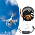 thumbnail image 3 of QF2827-70mm Ventilador con conductos 12 aspas EDF con 2827 KV1800 60A ESC sin escobillas para RC Drone Airplane ANGGREK Otros, 3 of 8
