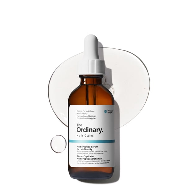 The Ordinary Multi-Peptide Serum for Hair Density, Suero para Cabello con Péptidos, Fórmula con péptidos para un cabello más grueso, con más volu