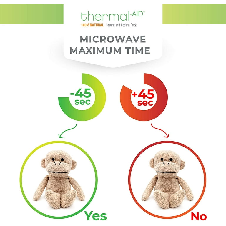 Thermal-Aid Zoo — Jo Jo The Monkey — Microwavable Stuffed Animal