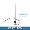 thumbnail image 5 of Unique Bargains Fuel Sending Unit and Gauge Kit 318mm Length Boat Fuel Sending Unit Marine Fuel Sender Unit Metal Black 1 Set 240-33 Ohm, 5 of 6
