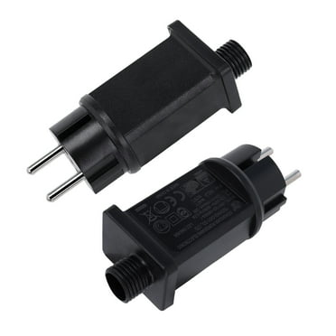 Umigy 4 Pcs Christmas Light Adapter - 12V15W Power Supply With Waterproof Connectors For Inflatables