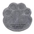 thumbnail image 1 of Piedra conmemorativa de la pata del animal doméstico, piedra conmemorativa del jardín del animal doméstico de la resina resistente a la intemperie para el jardín al aire libre, 1 of 5