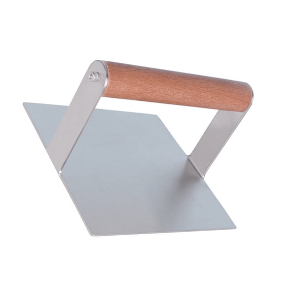WHAMVOX Burger Presser Steak Pressing Tool Made of 304 Stainless Steel for Kitchen Use Silver