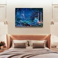 thumbnail image 6 of Castle Cinderella Dancing In The Starlight Canvas Wall Art Prints Poster Gifts Photo Picture Painting Posters Room Decor Home Decorative 12x18inch(30x45cm), 6 of 6