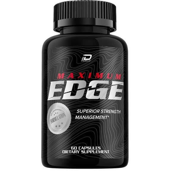 Maximum Edge for Men Dietary Supplement, MaximumEdge Male Formula Pills, 60 Capsules