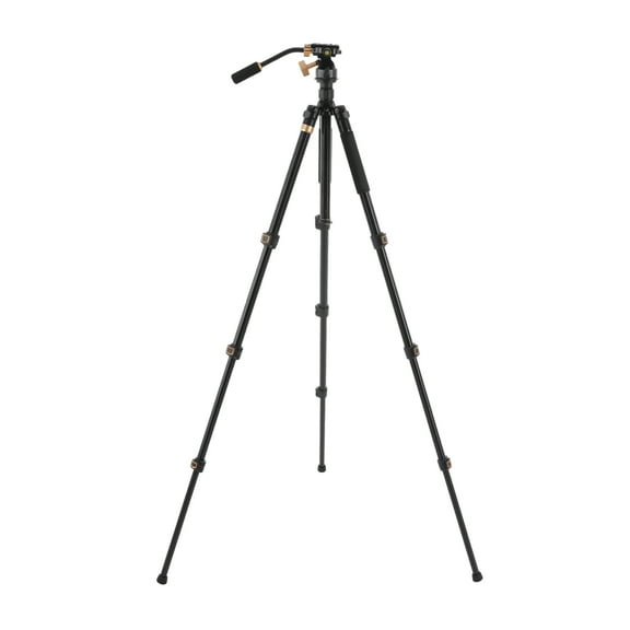 Heavy Duty Photography Tripod, 360° Shooting Angle, Maximum Load 17.64 lbs, Aluminum Alloy Construction with Rubber Foot Pads