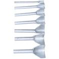 thumbnail image 2 of 7Pcs VShaped Cutter Punches Carbon Steel 1040mm Leather Hand Engraving Craft Tools, 2 of 14