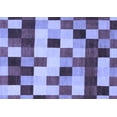 thumbnail image 1 of Ahgly Company Machine Washable Indoor Rectangle Abstract Blue Modern Area Rugs, 7' x 10', 1 of 4
