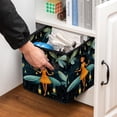 thumbnail image 5 of Fireflies Foldable Storage Cubes with Handle, 10.8"x10.5"x10.6", Large Capacity Storage Containers for Toy Box, 5 of 6