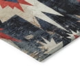 thumbnail image 3 of Addison Rugs Chantille Indoor/Outdoor Transitional Aztec Navy Machine Washable Rectangle Rug, 3' x 5', 3 of 8