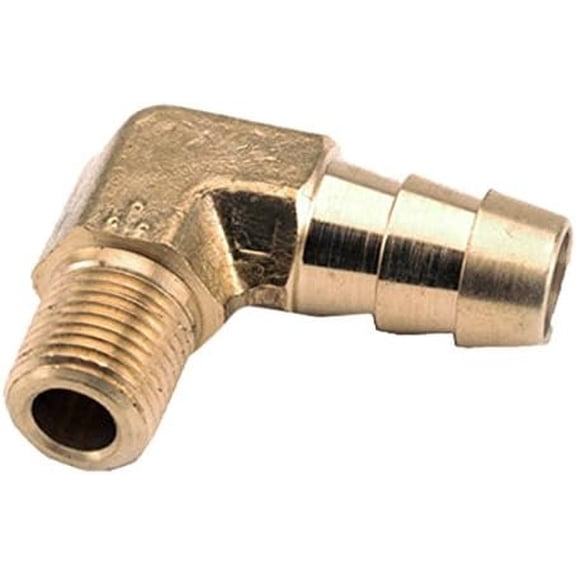 Anderson Metals Corp. Male Pipe Thread Barb Elbow - Plastic - 1" x 1" x 1"