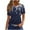 Navy, variant on cocolona Womens Summer Tops 2026 Crew Neck Short Sleeve Cute Print T-shirts Dressy Casual Blouses S-2XL