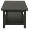 thumbnail image 4 of Payne Wood Coffee Table with Shelf Distressed Java, 4 of 7