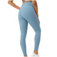 thumbnail image 5 of REALiKUN High Waist Buttery Soft Lightweight Capri Leggings High Rise Workout Yoga Pants, 5 of 5