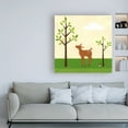 thumbnail image 3 of Trademark Fine Art Animals Canvas Art ' Woodland Friends Deer II ' by June Erica Vess, 3 of 3