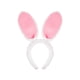 thumbnail image 2 of Diadema de orejas de animal, orejas de conejo de peluche, tocado de cosplay con tela suave para disfraz de Pascua, fiestas, disfraces, marrón, 2 of 6