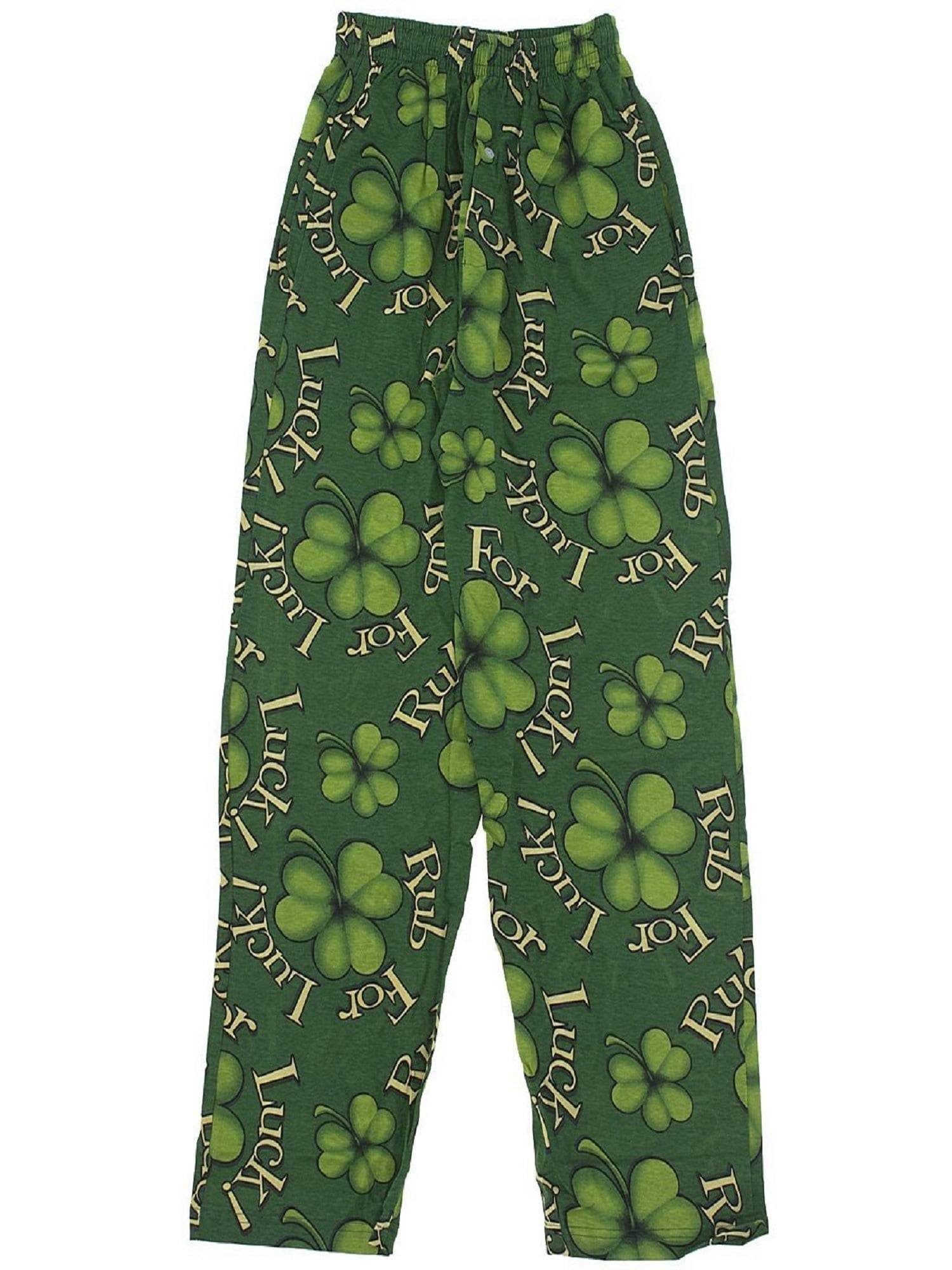 Fun Boxers Men/'s Rub for Luck Pajama Pants Cotton Sleep Lounge Pants