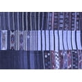 thumbnail image 1 of Ahgly Company Machine Washable Indoor Rectangle Southwestern Blue Country Area Rugs, 7' x 10', 1 of 4