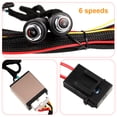 thumbnail image 4 of Kenally Almohadilla de calefacción para asiento de coche, 4 piezas, ajustable, desmontable, 12V, protección contra sobretemperatura, accesorios Ventana automotriz Kenally VI017167-00B, 4 of 6