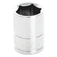thumbnail image 2 of Performance Tool Socket W38018 3/8 Inch Drive; 9/16 Inch; Standard; 6 Point; Polished Nickel Chrome Plated; Vanadium Alloy Steel; Single, 2 of 2