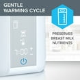 thumbnail image 6 of Chicco Digital Bottle Warmer & Sterilizer for Breast Milk, Formula, and Baby Food - White, New, 6 of 9