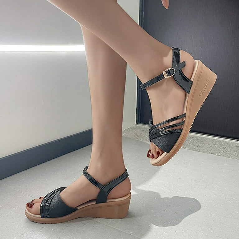 Navy blue clearance sandals size 8