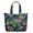 White-62, variant on Watercolor Flower Pattern Weekender Bag, Spacious Carry-On Tote with Secure Zipper Closure for Women