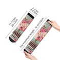 thumbnail image 4 of Naloa Vintage Typewriter Floral Ankle Socks for Women Non Slip Socks No Show Socks Classic Low Cut Casual Socks Casual Socks, 4 of 7