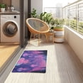 thumbnail image 4 of Yayeee Doormat for Indoor Entrance 32" x 20" Non Slippery Floor Rug, Neon Jellyfish, 4 of 8