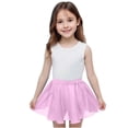 thumbnail image 3 of Ballet Dance Skirt for Girl Casual Mesh Chiffon Wrap Fluffy Skirts Pull on Elegant Elastic Waist Ballerina Skirts for Performance Training, 3 of 6