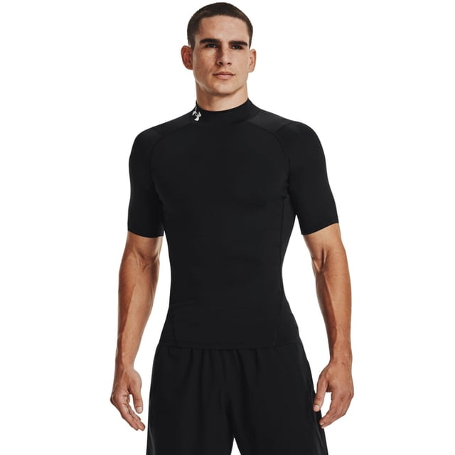 Camiseta Under Armour HeatGear Armour Comp Mock SS Negra