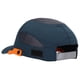 thumbnail image 3 of Gorra antigolpes de béisbol con visera transpirable protectora ajustable para deportes y trabajo azul con borde naranja, 3 of 9