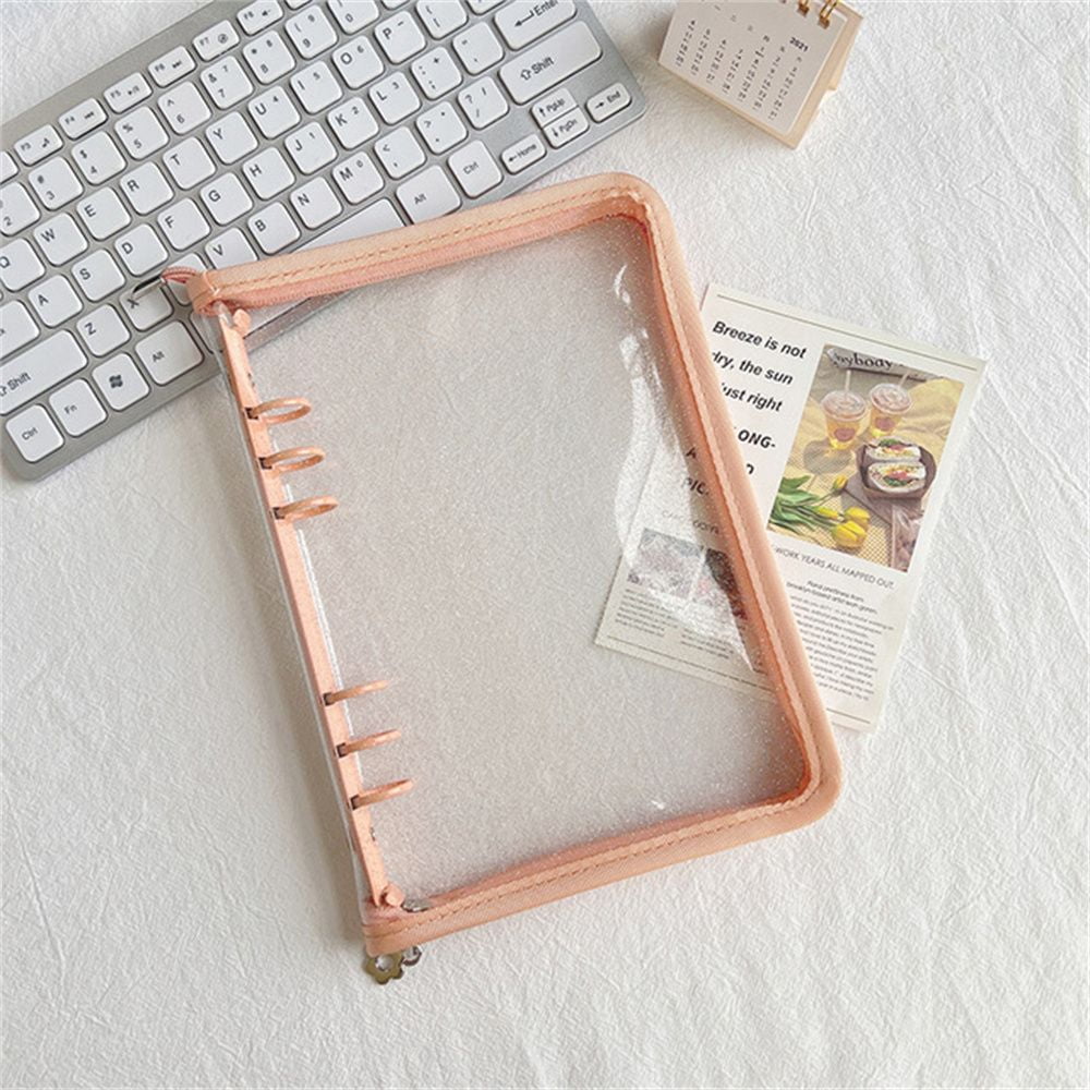 Stationery Zipper Binder A5 A6 Photo Card Journal Photo album