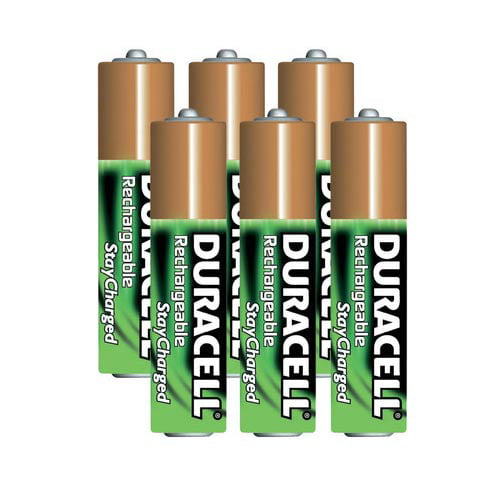 Capilares oscuro equilibrio Duracell AAA Rechargeable Batteries (Pack of 6) - Walmart.com