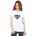 thumbnail image 2 of DC Comics T-Shirt Boyfriend en Coton avec Logo Superman pour Femmes, 2 of 3