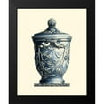 thumbnail image 2 of Vision Studio 15x18 Black Modern Framed Museum Art Print Titled - Blue Porcelain Urn I, 2 of 5