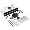 thumbnail image 3 of ZheElen Waterproof And Dustproof XT60 Sensorless Brushless T 60A ESC For All-Weather Sport Races Features Black, 3 of 6