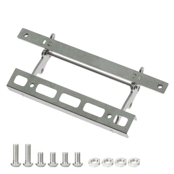 Soporte giratorio delantero con abatible, soporte giratorio para camión, resistente, fácil instalación, soportes para cabina RC, camión