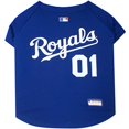 thumbnail image 2 of Pets First 849790013926 Kansas City Royals Dog Jersey - Small, 2 of 3