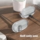 thumbnail image 3 of Estuche con Hebilla de Bloqueo para Solo Buds, Protector de Botones Galvanizado Transparente, Estuche Blando para Solo Buds, Cubierta, B, 3 of 6