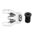 thumbnail image 2 of Bicycle Front Tube Fixing Buckle, Electroplated Exquisite Bicycle Stem Catcher  For Cycling Silver, 2 of 8