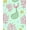 Pink, Pattern 3, variant on ODIKA 8'x10' Machine Washable Non-Slip Area Rug, Playful Fantasy Scene with Interlocking Scales and Fins High Traffic Rug, Turquoise, 723630