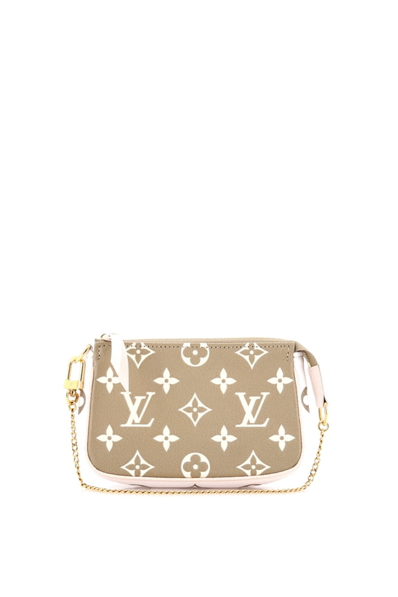 Pre-Owned Pochette Accessoires Spring in the City Monogram Empreinte Leather Mini By Rebag